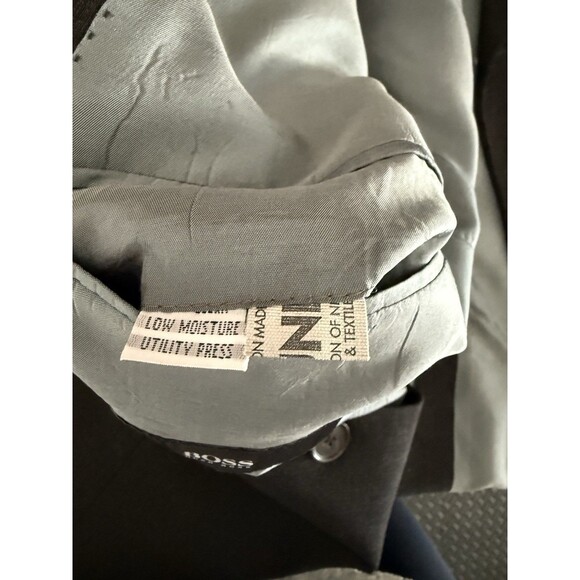 Hugo Boss Rossellini Movie Mens Suit Two Piece 44L  Gray Mens Three Button Wool - Picture 8 of 16